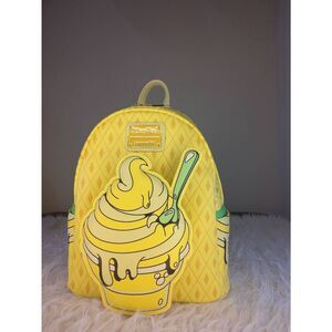 NWT Loungefly Disney Eats Pineapple Swirl Dole Whip  Mini Backpack